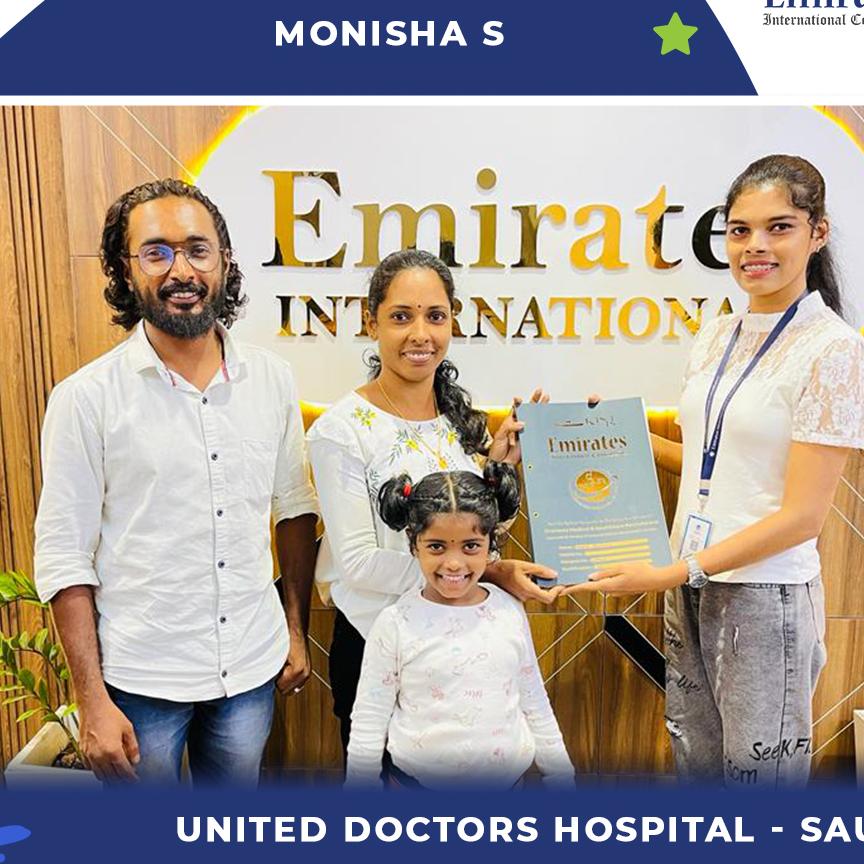 MONISHA S