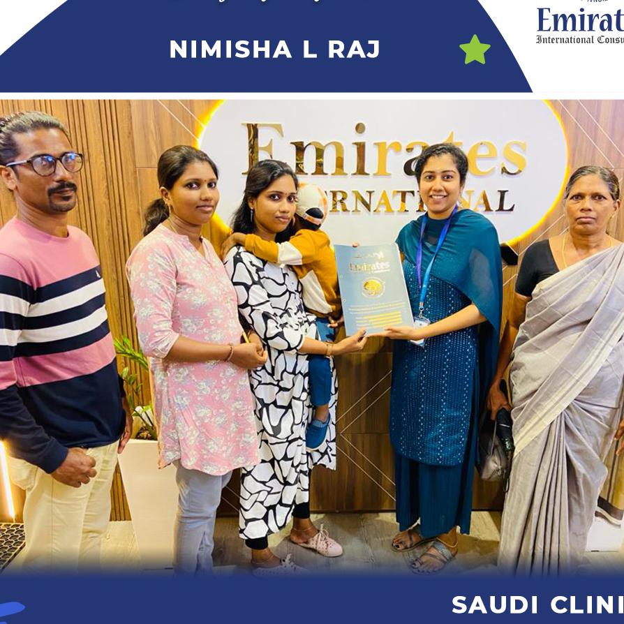 NIMISHA L RAJ