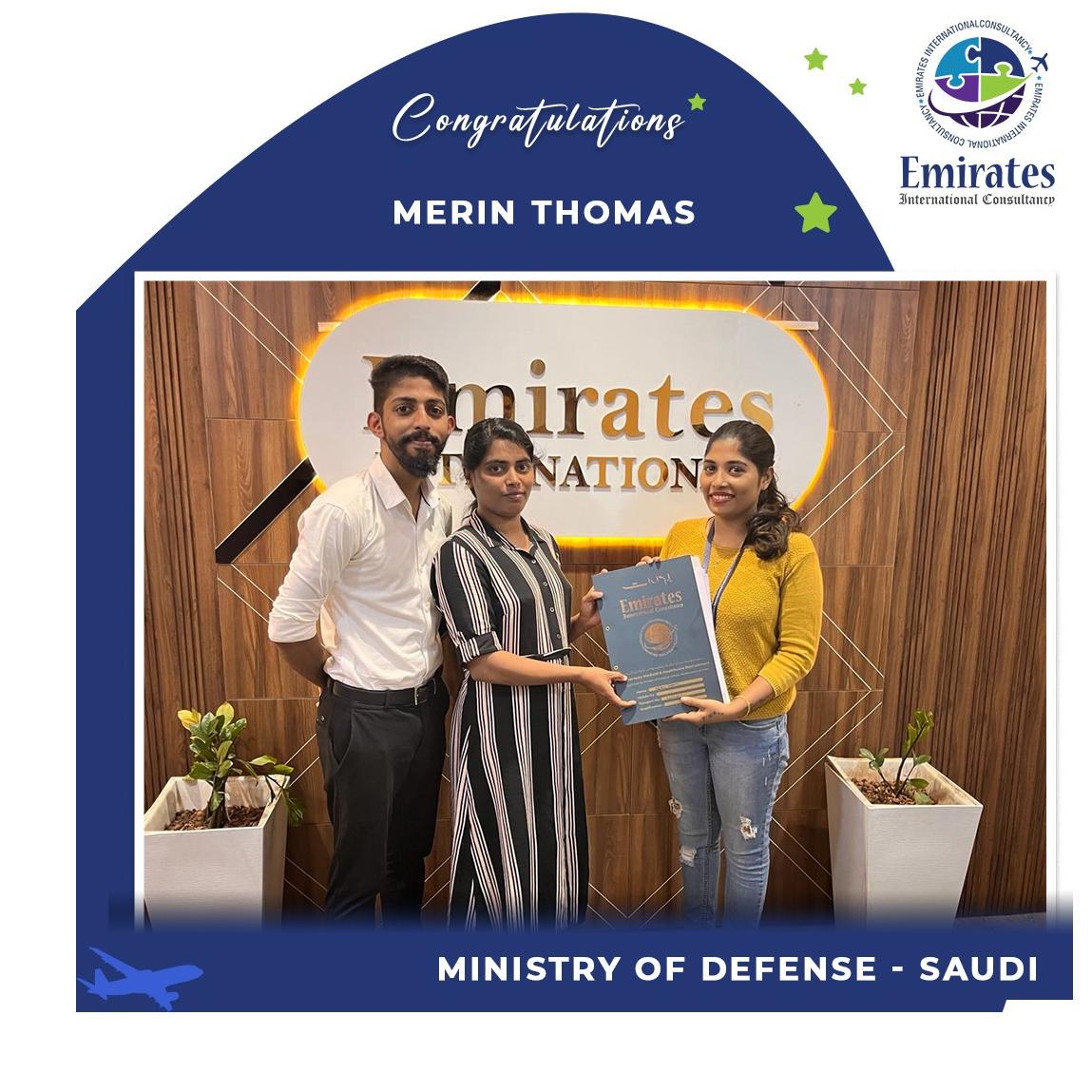 MERIN THOMAS