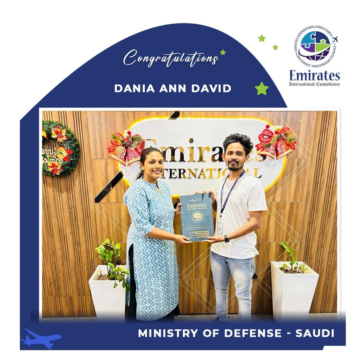DANIA ANN DAVID